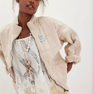 Free People Dolman Quilted Jacket